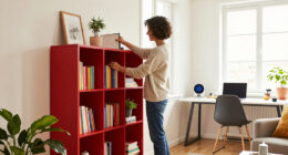An Office Is Unrecognizable After IKEA BILLY Created A Refreshing Redo