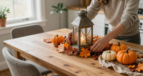 How To Make Orange Fall Decor Look Cozy, Not "Tacky"