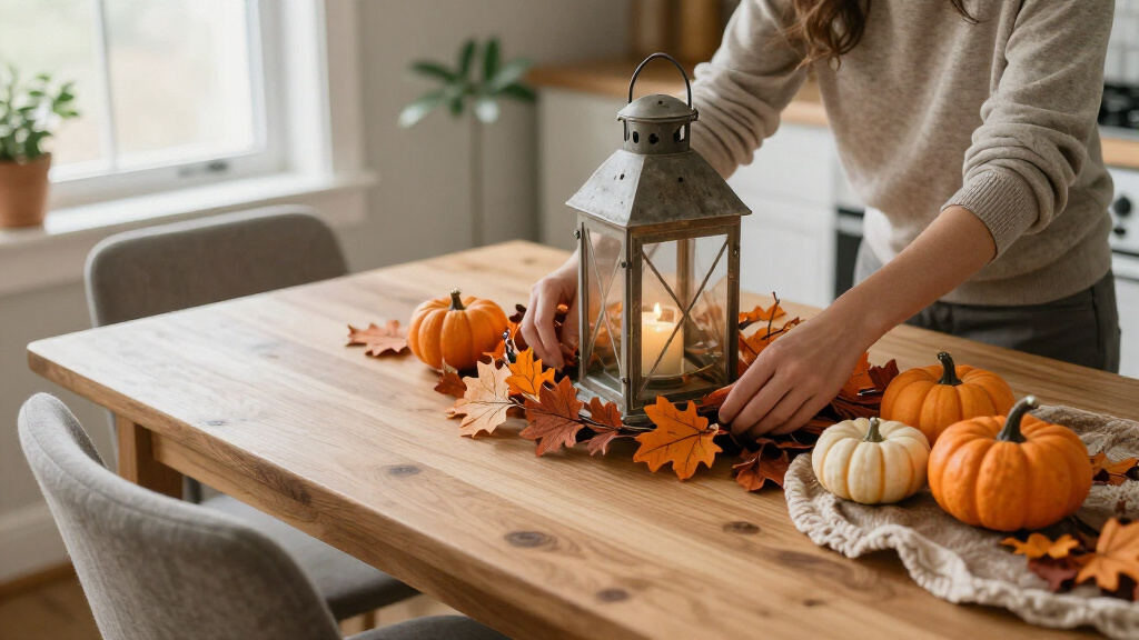 How To Make Orange Fall Decor Look Cozy, Not "Tacky"