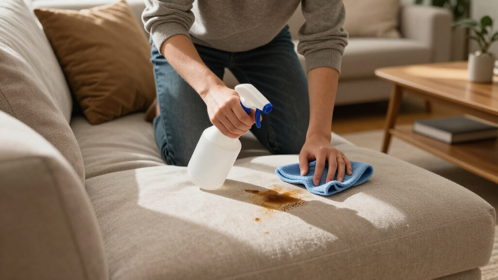 I Almost Gave Up On These Set-In Couch Stains — Until I Tried These Expert Tips