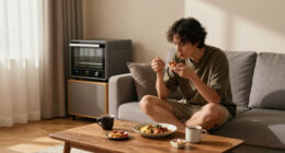 I Ate Meals At My Coffee Table For Years, Until I Found Article’s New Small-Space Dining Table