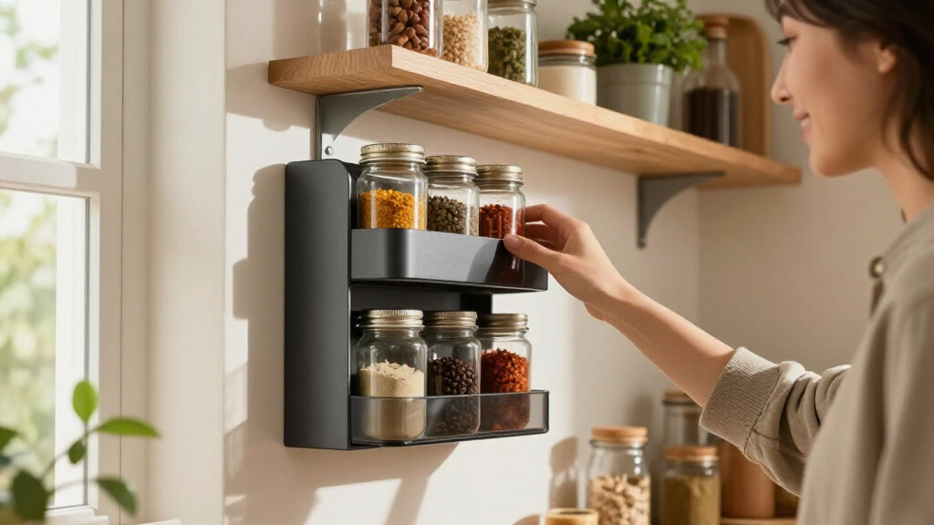 I’ll Never Use An Ordinary Spice Rack Again After Seeing This One