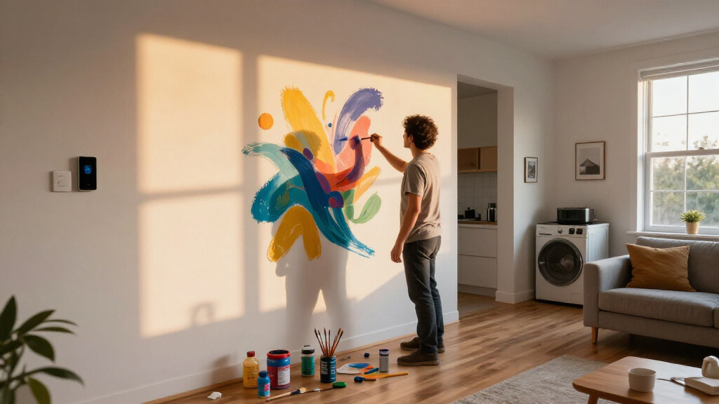 This Artist-Designer Transformed A Plain 1927 Rental With Paint, Art, And DIYs