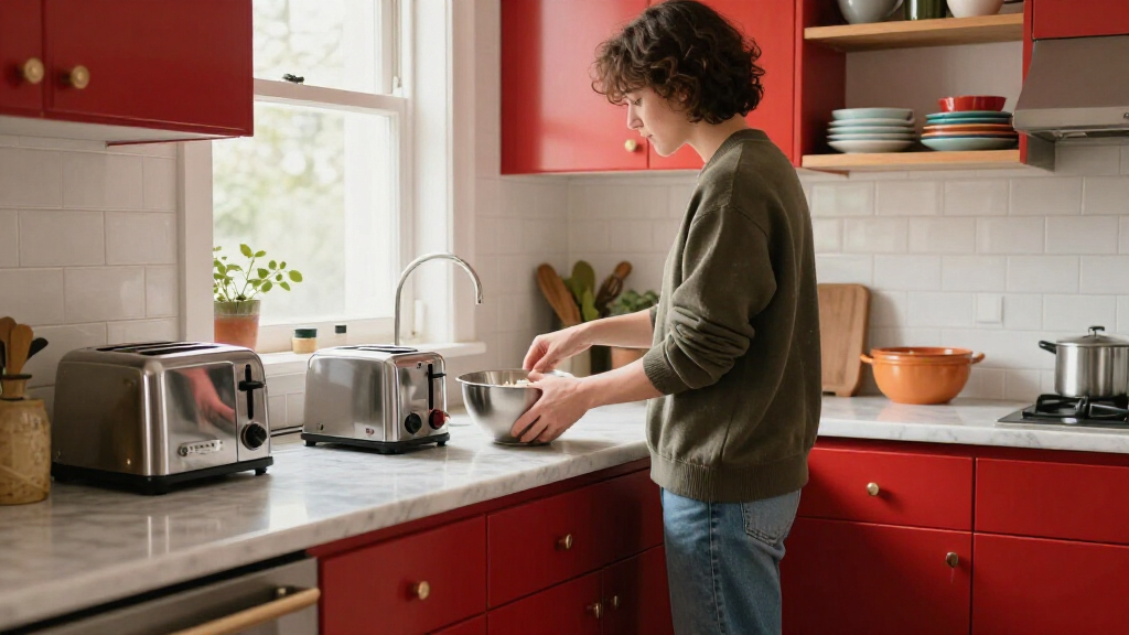 This Kitchen Got A 1940s-Style Redo — Somehow, It’s Bright And Modern Too