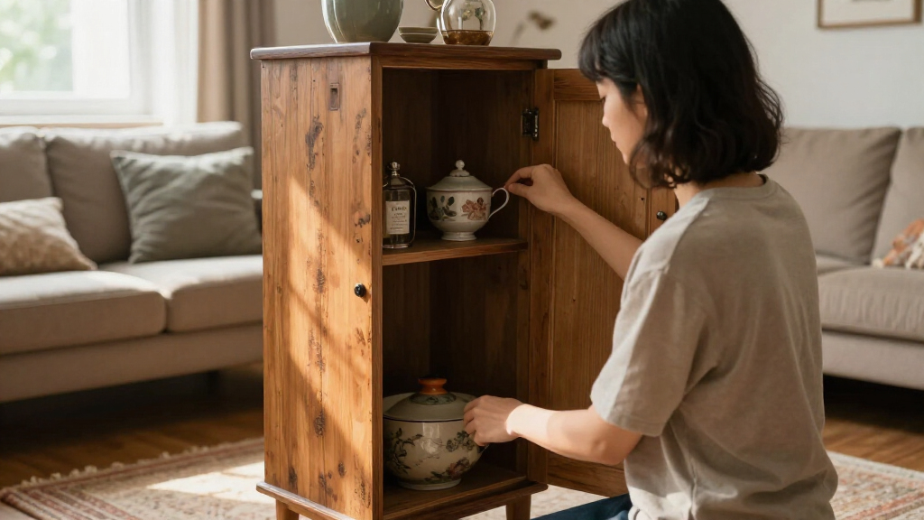 This New IKEA Cabinet Gives Instant Antique Family Heirloom Vibes