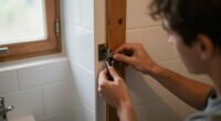 Two Doors Made This Bathroom Feel Awkward — So One Of Them Had To Go