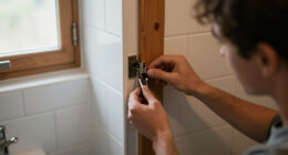 Two Doors Made This Bathroom Feel Awkward — So One Of Them Had To Go