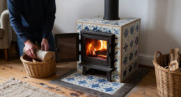 Forget Conventional Woodburners, These Centuries-Old Swedish Ceramic Stoves Aren't Just More Efficient, They Make A Better Design Centerpiece