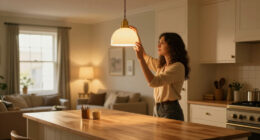 How I'm Taking Inspiration From Living Rooms For My Kitchen Lighting Upgrades This Autumn