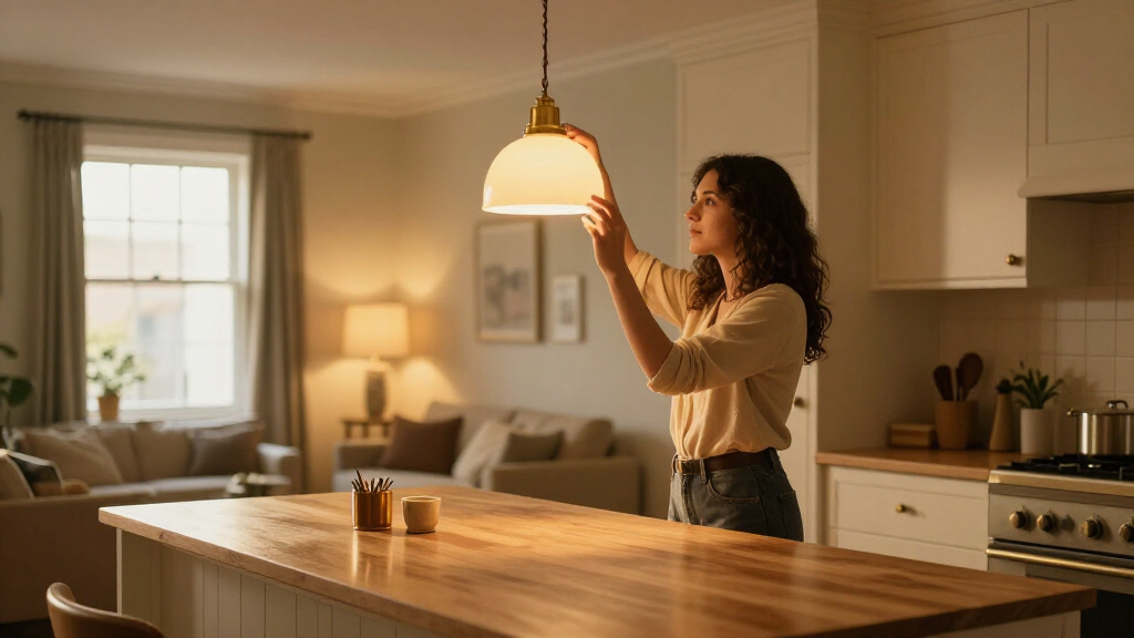 How I'm Taking Inspiration From Living Rooms For My Kitchen Lighting Upgrades This Autumn