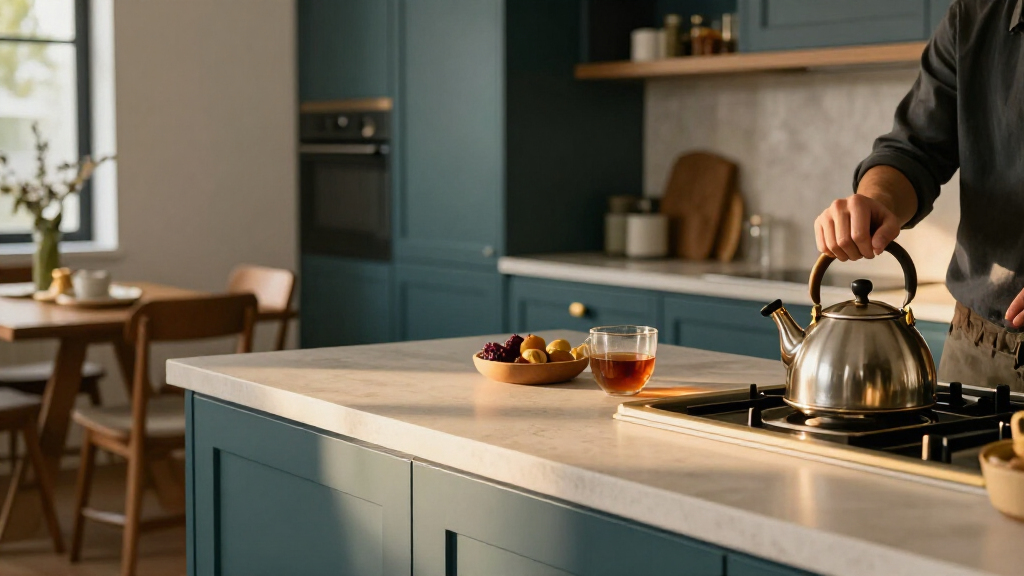 Rob Beckett’s Teal Kitchen Proves This Bold Colour Can Work In Both Modern And Period Homes